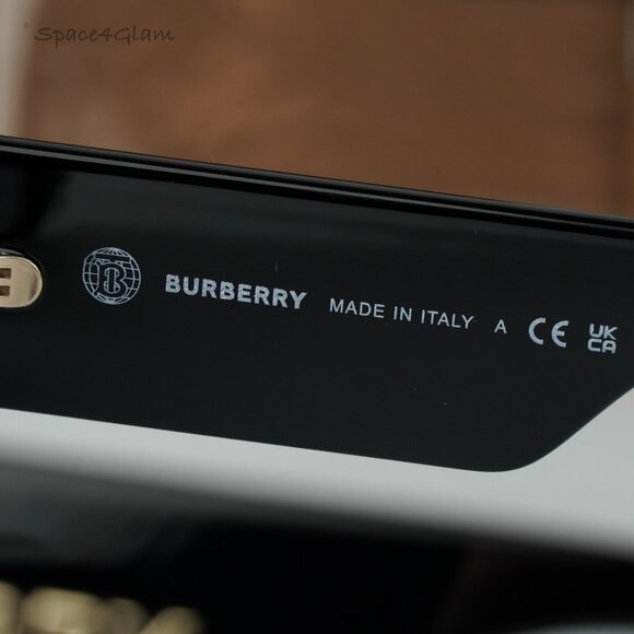 BRAND NEW Burberry BE4410 4038F2 Black Dark Grey Women Sunglasses BE 4410 - Picture 5 of 9